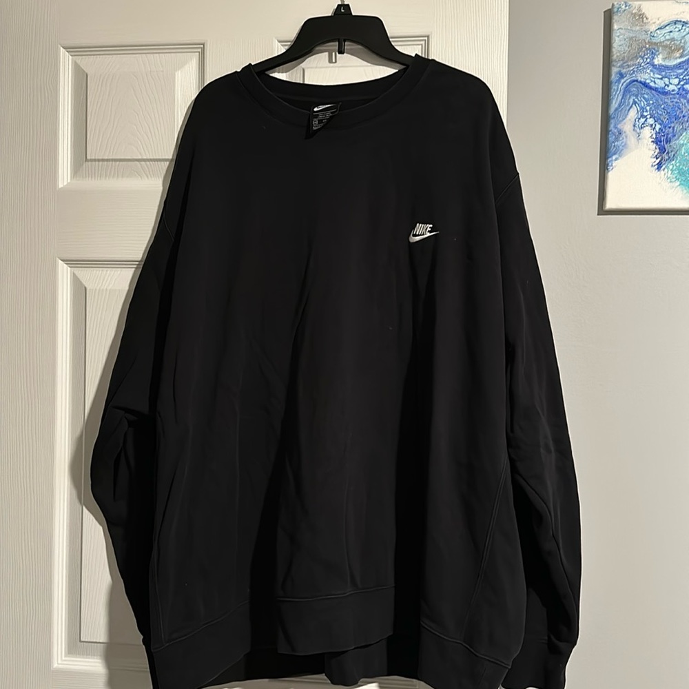 Nike Sweatshirt black size 4XL big and tall men's